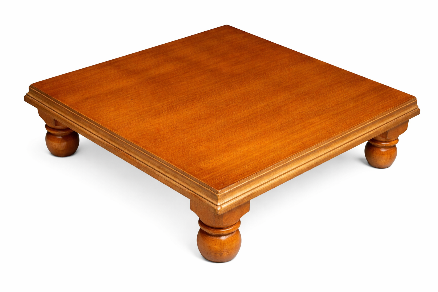 Brown Pooja Wooden Chowki Handcrafted Glossy Finish