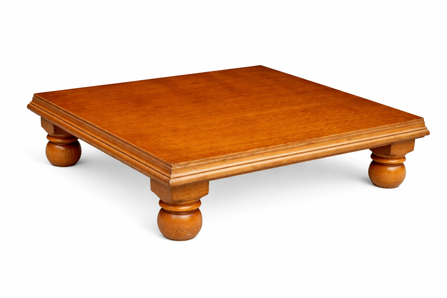 Brown Pooja Wooden Chowki Handcrafted Glossy Finish